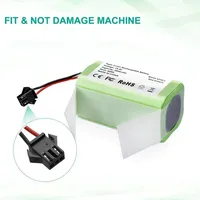 New 14.4V 6800mAh Li-ion Battery for Conga 990 1090 Tesvor X500 Ecovacs Deebot N79 N79S DN622 Eufy RoboVac 11S RoboVac 30
