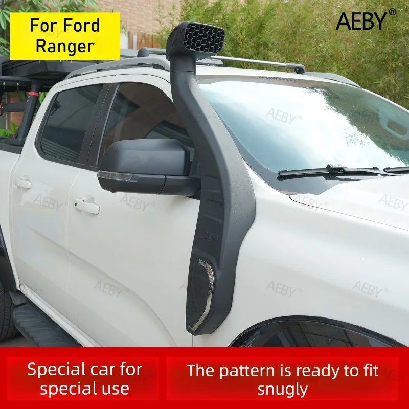 For Ford Ranger 2022-2026 Raise the intake pipe,snorkel kit,Air inlet wading and dustproof,Deep wading protection,Accessories view 3