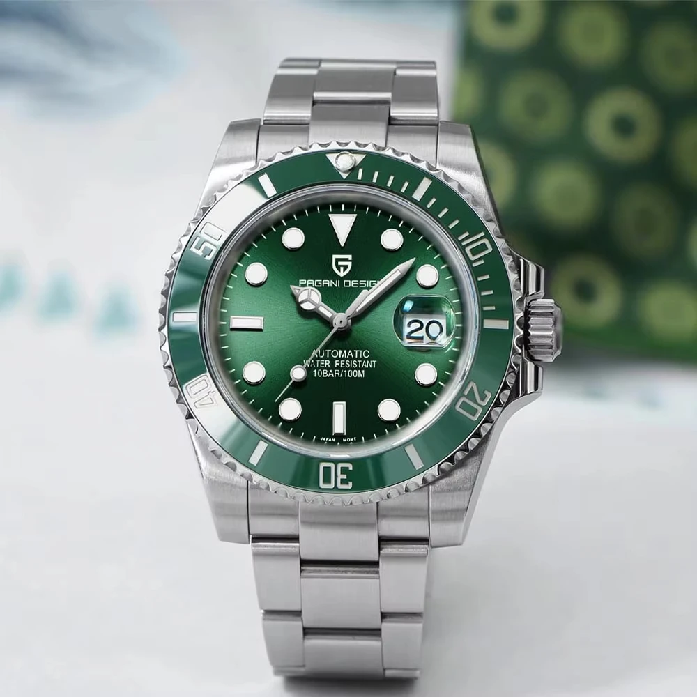 

Мужские часы PAGANI DESIGN 2026, новые, премиум-класса, золотые, автоматические, механические, наручные, из нержавеющей стали, водонепроницаемые, подарок для мужчин