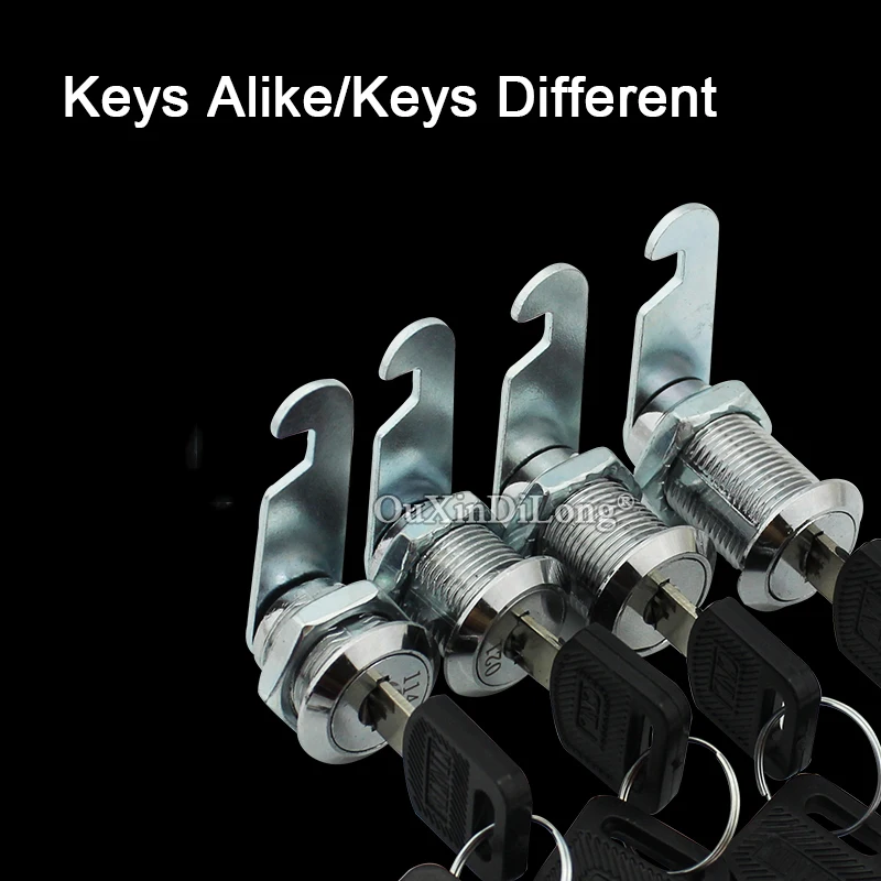 Brand New 10PCS Zinc Alloy Cam Locks Mailbox Locks Drawer Cupboard Locker Locks Metal Cabinet File Cabinet Lock + Keys