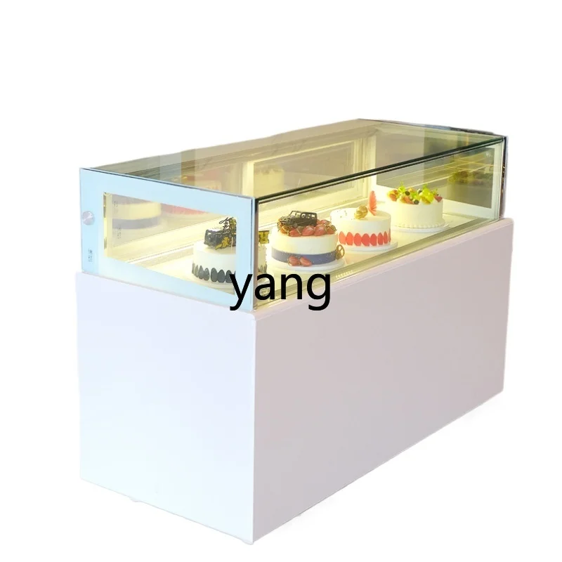 LMM Seamless Air-Cooled Mousse Right-Angle Western Point Fresh-Keeping Drawer Chocolate Dessert Freezer