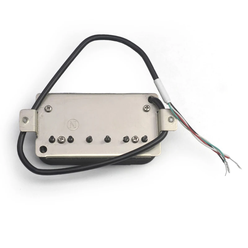Alnico 2 Electric Guitar Humbucker Blade/Hex Screw Adjusting Dual Coil Pickup with 4 Conduct Cable/Coil Splitting