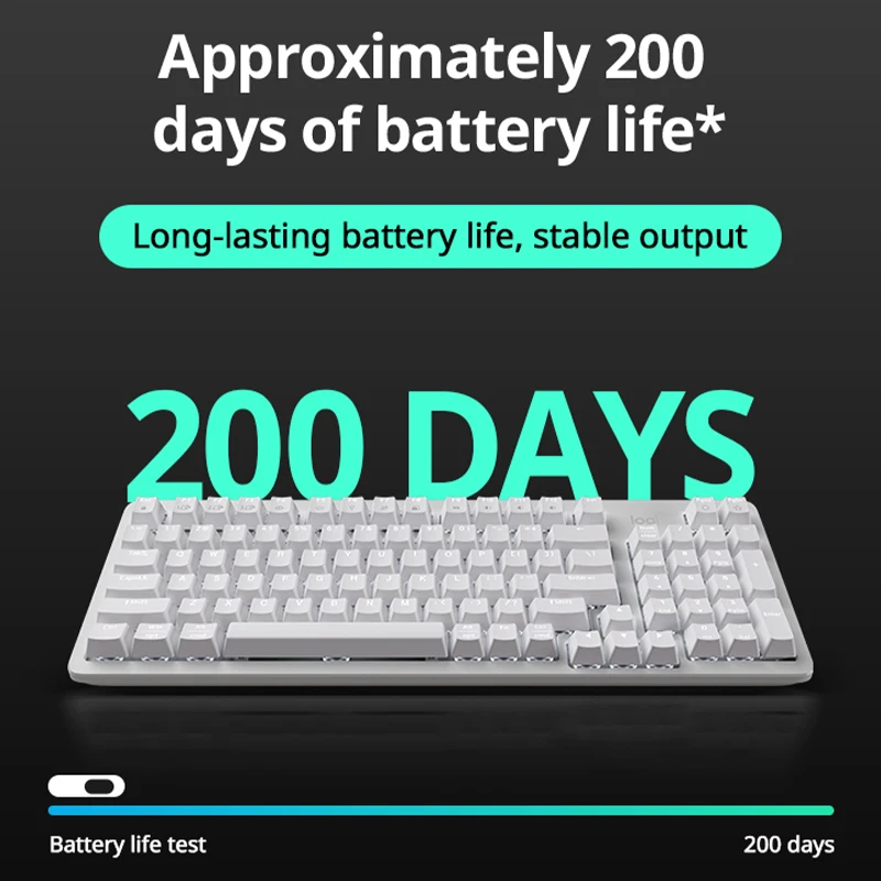 Logitech K868 Full Size Mechanical Keyboard 97 Keys Gasket Hot-Swap USB-C Wired Business Game Keyboard