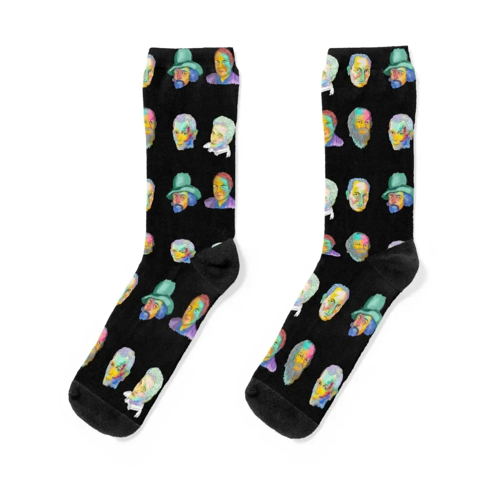 

Philosophers abstract painting Socks heated man Socks For Women Men's