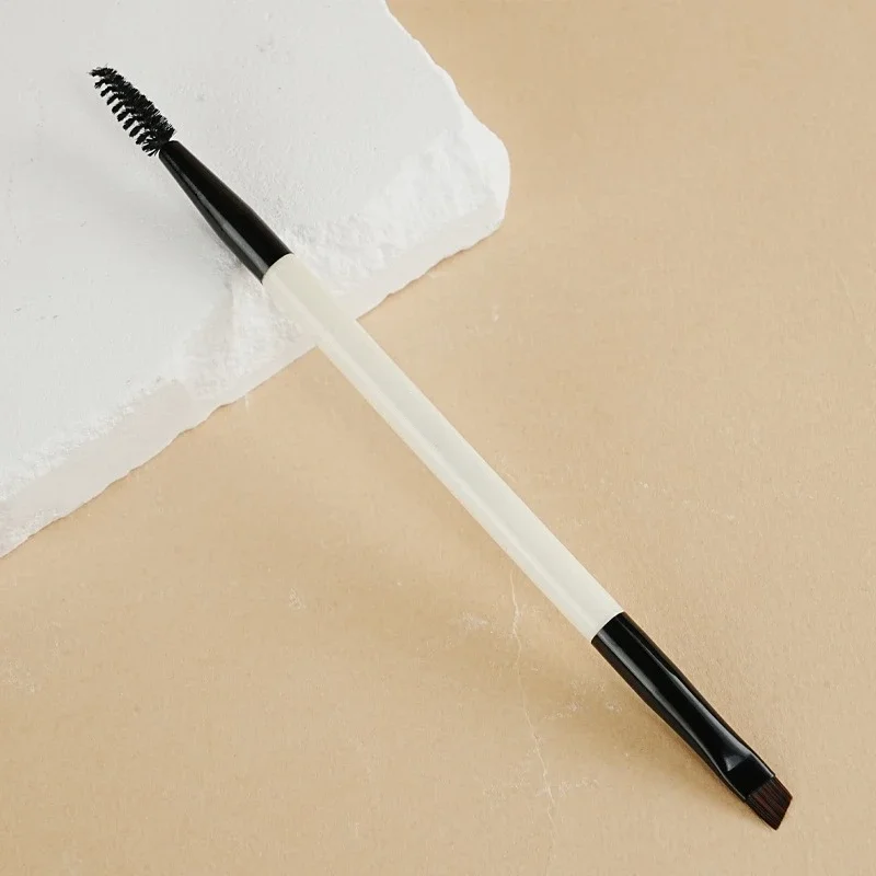 Dual-Ended Eyebrow Definer & Groomer Brush Luxuriously Eye Liner Makeup Brush