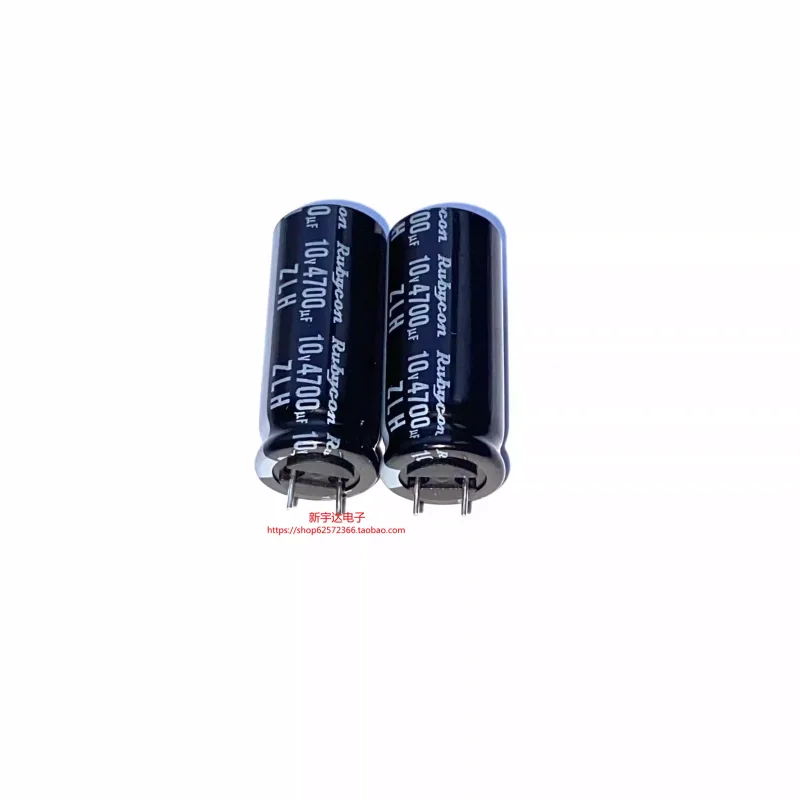 10-100PCS 4700UF 10V Japanese Ruby 10V4700UF 12.5X30 ZLH high-frequency low resistance electrolytic capacitor
