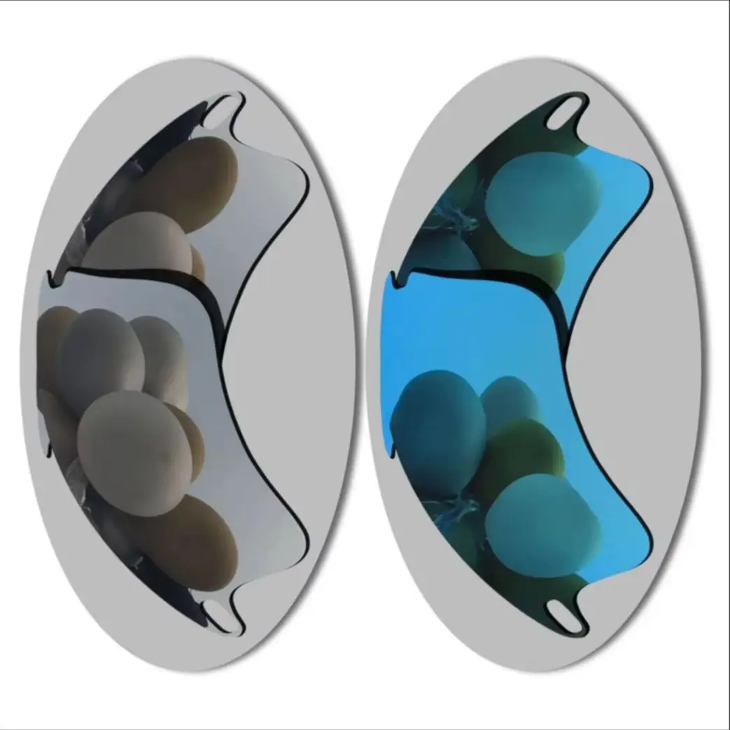 

Silver&Sky Blue Lenses Replacement For-Oakley Fast Jacket Polarized Sunglasses