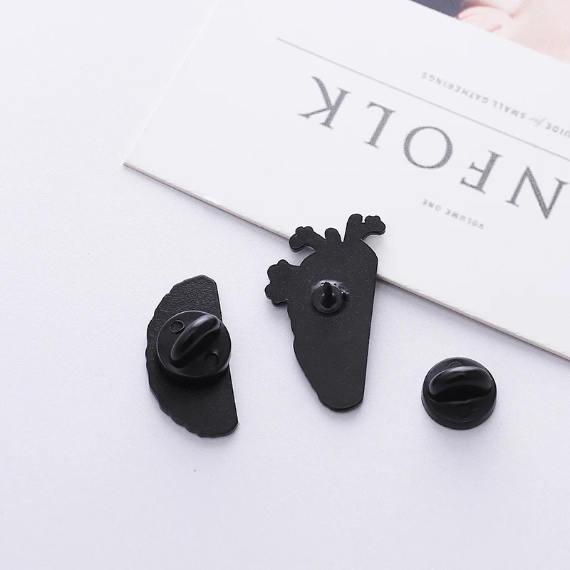 Kreative Gehirn Emaille Pins Cartoon Organ Lunge Herz Broschen Revers Abzeichen Zubehör Kleidung Pin Geschenk für Medizin studenten – Detail 15