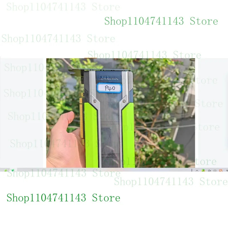 90% new for Tesla P40 graphics 24G computing Nvidia Graphics GPU accelerated Deep learning M40