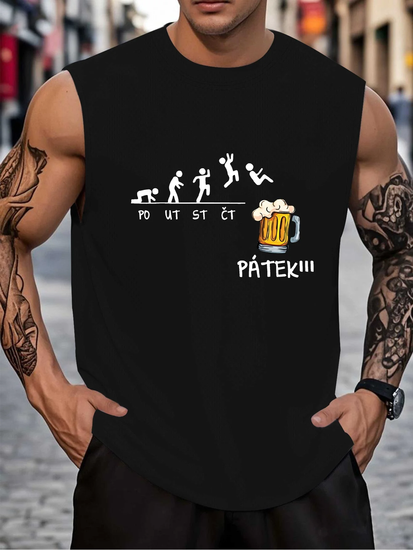 

Large-sized men's unique and interesting Czech-style jacket