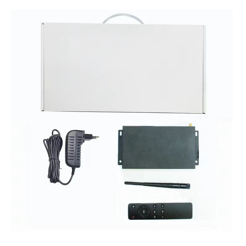 Set-top Box Decoder Android Wifi Multimedia Information Player Box Remote Control HD TV Android Playback Box