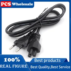 Euro EU European Plug IEC C5  Laptop Power Adapter Cord Extension Cable For  Notebook PC Monitor 1.2M