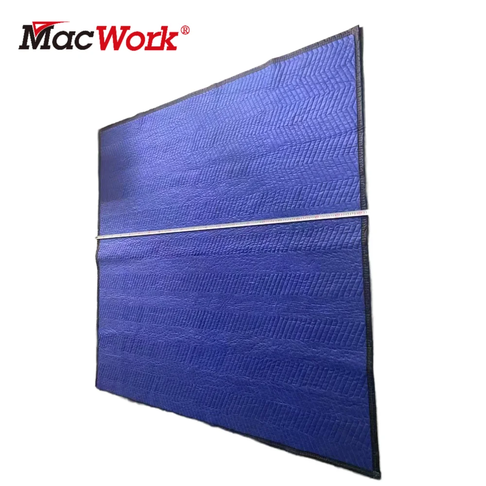 بطانية متحركة من القطن المعاد تدويره شديدة التحمل لحماية أجهزة أرضية الأثاث