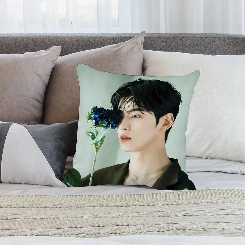 

Певица C-Cha EunWoo наволочка с принтом гостиная диван спальня домашний декор наволочка ежедневный домашний декор