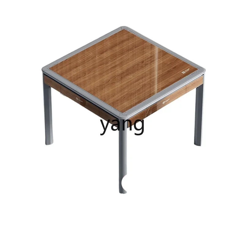 xyy bright series roller coaster mahjong machine automatic dining table dual-purpose bass electric
