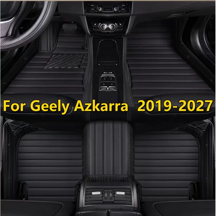 Car Floor Mats Fit For Geely Azkarra 2019 2020 2021 2022 2023 2024 2025 2026 2027 Full‑Set Waterproof Vehicle Interior Carpets