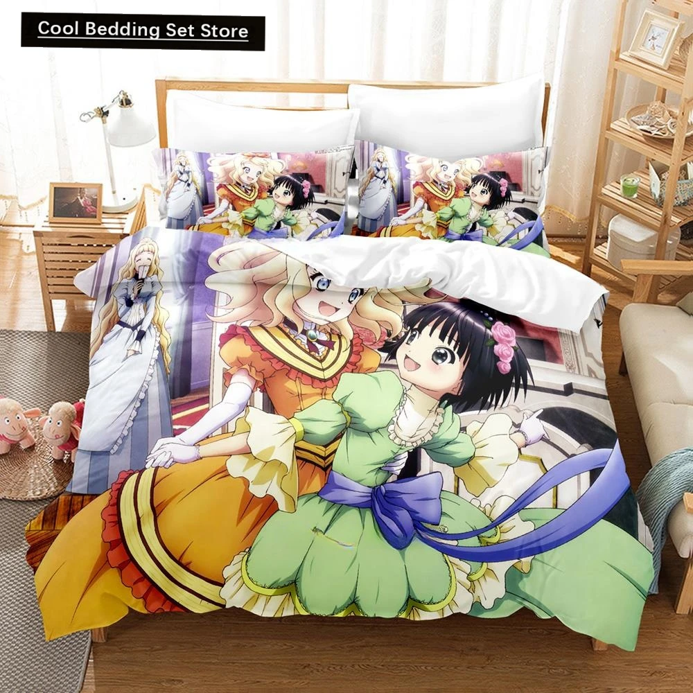 

3D Anime Croisée In A Foreign Labyrinth Bedding Set Single Twin Full Queen King Size Bed Set Adult Kid Bedroom Duvetcover Sets