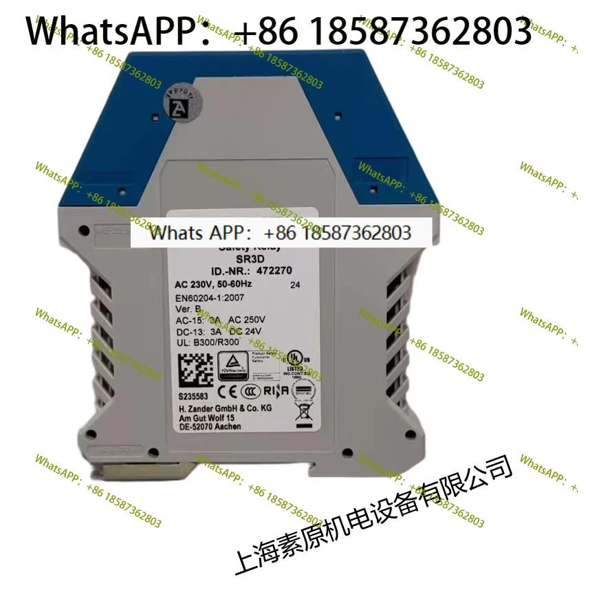 Germany imported safety relay SR3D 230V order number 472270