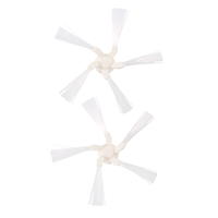2Pcs Side Brush for Xiaomi Dreame W10 STYTJ06ZHM Vacuum Cleaner 5-Corner Burr Brush Clean Replace PartsN02R