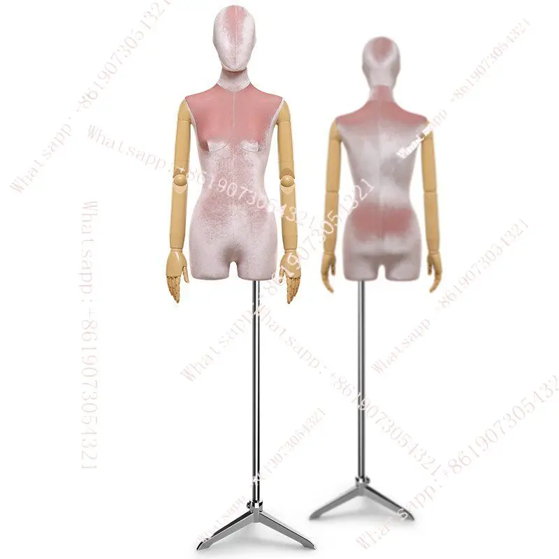 

Women's clothing model display stand, window display, half-body female model props, model display stand, window display, doll