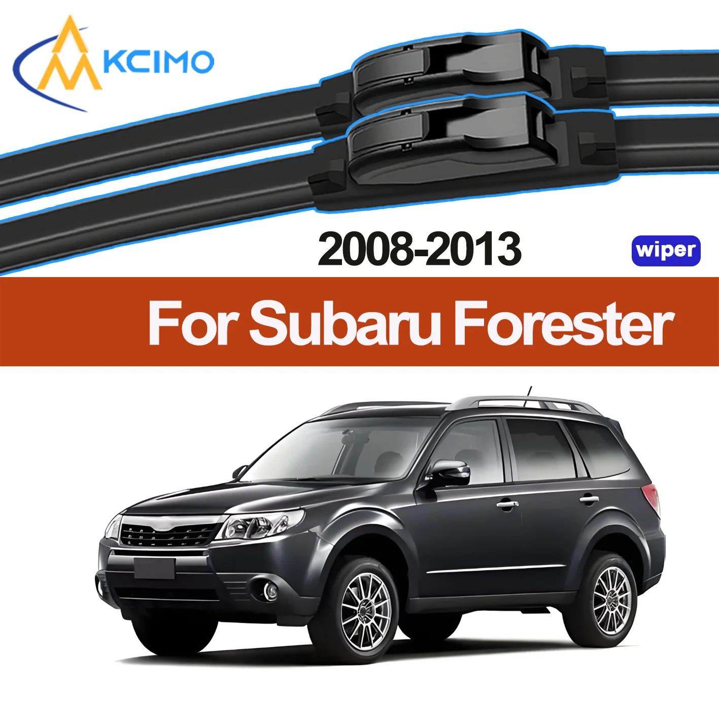 

2PCS New Front Windshield Wiper Blade for Subaru Forester SH 2008-2013 Front Windshield Auto Wipers Blade Accessories 2013 2012