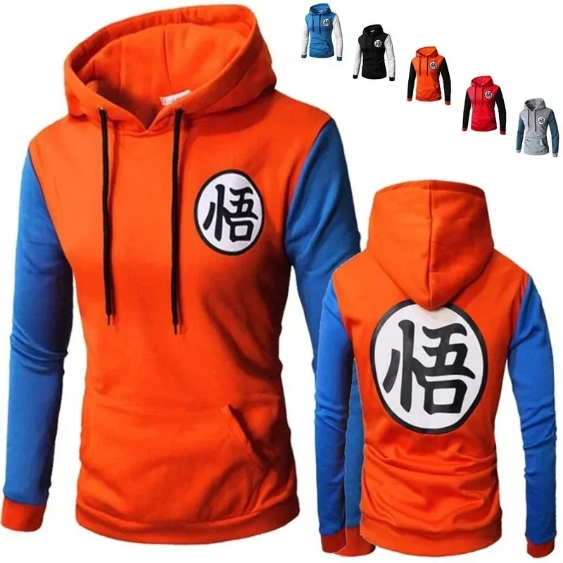 

Anime Dragon Son Goku Cosplay Costumes Pullover Hoodie Casual Sweatshirt For Mens Women Fleece Hooded Outcoat Kakarotto Jacket