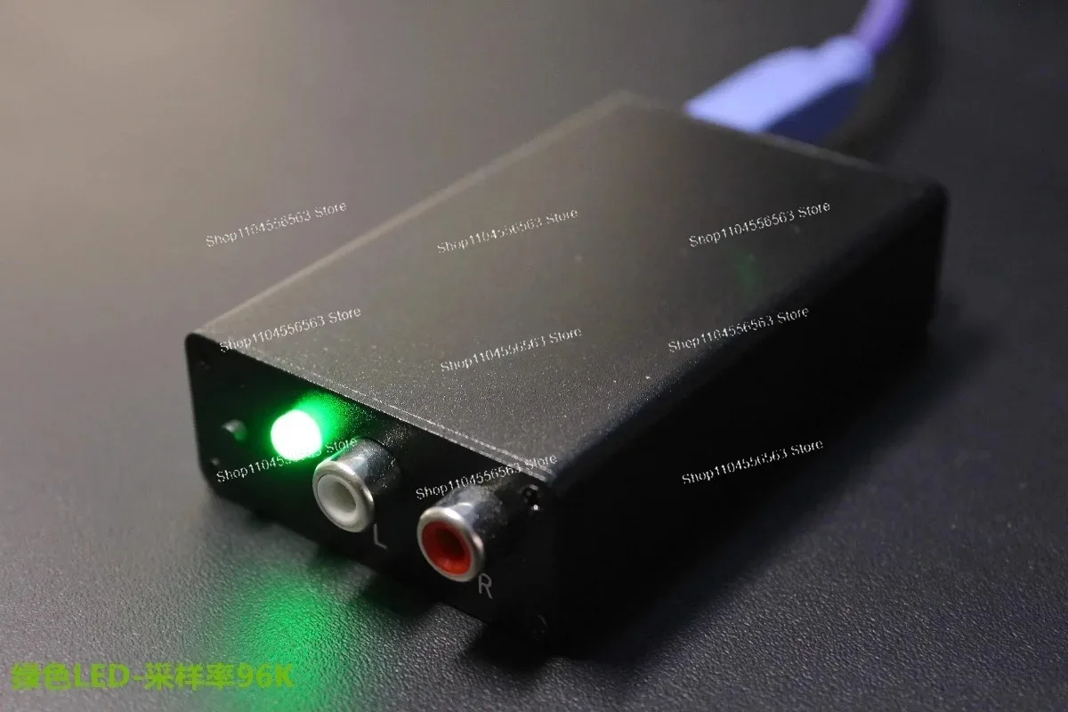 Simulate RCA to Fiber Coaxial ADC Audio Signal Conversion to Spdif Digital Signal to Decoder HiFi
