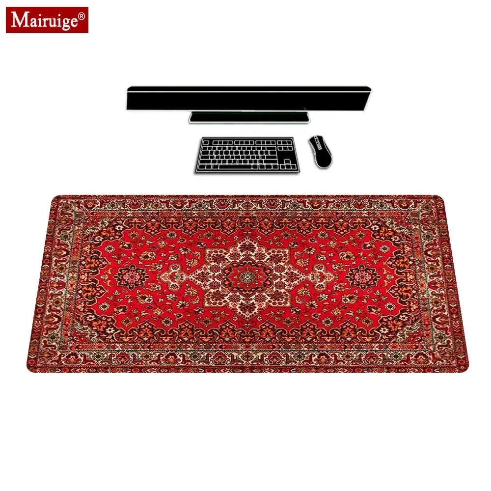 Xxl Mouse Pad Persian Carpet Gaming Accessories Mouse Mat streak Pad Computer Desk Large Mousepad Mice Extra Large for Pc office