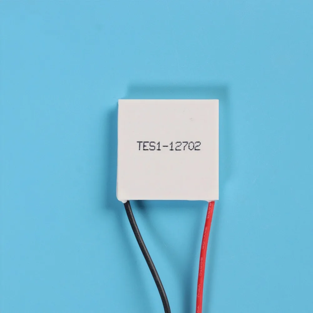 TEC1-127 Semiconductor Cooling Sheet 12V 40*40mm Thermoelectric Cooler Peltier Wire Length 300mm 9 Styles