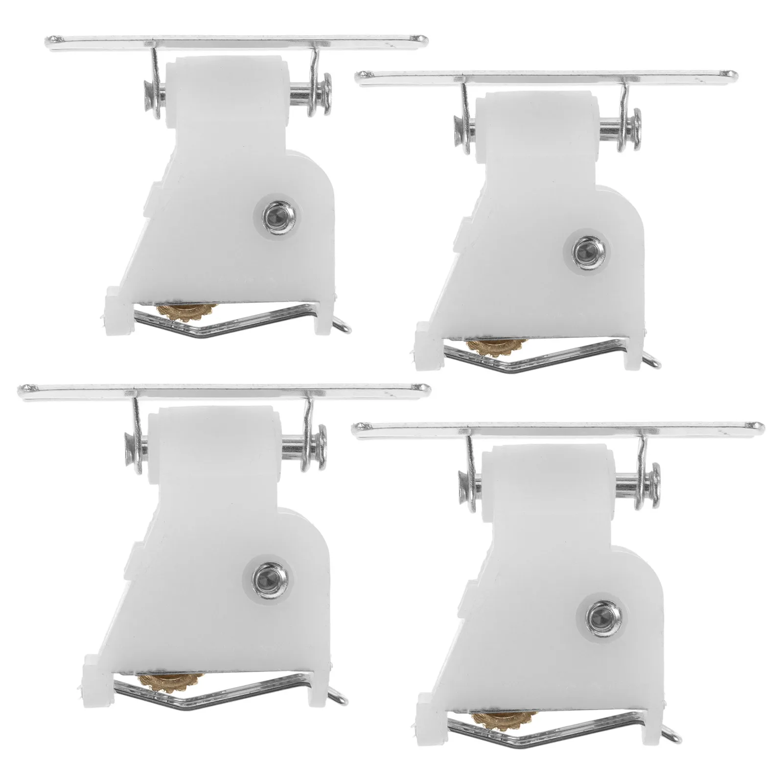 

4Pcs Sturdy Bamboo Blind Locks Elegant Design Window Blind Stoppers Durable Shade Hardware Curtain Repair Accessories Kit