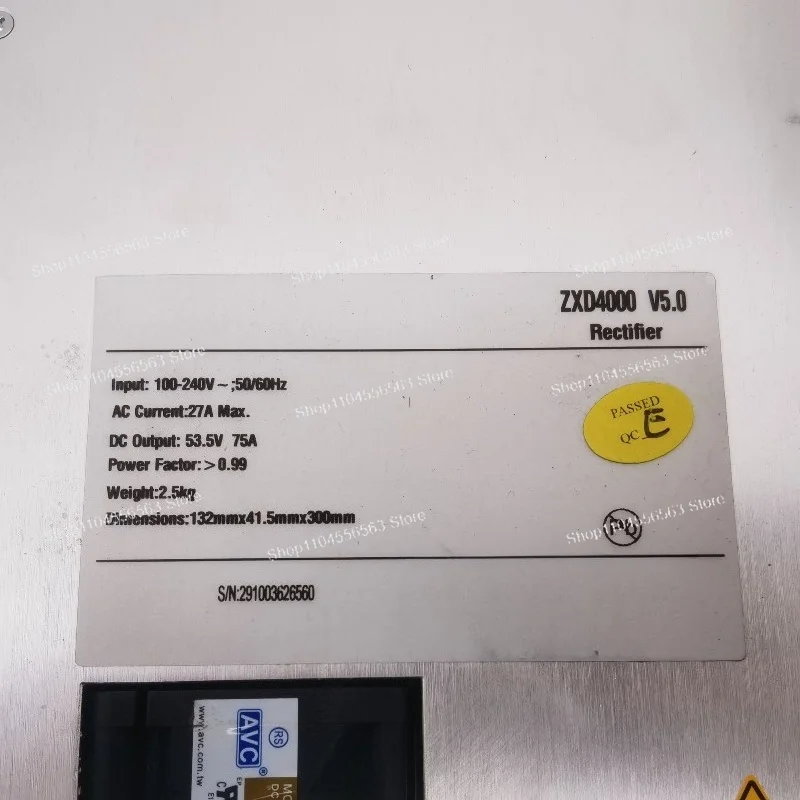New 48V4000W48V75A AC Direct Power Supply ZXD4000 V5.0 Power Supply