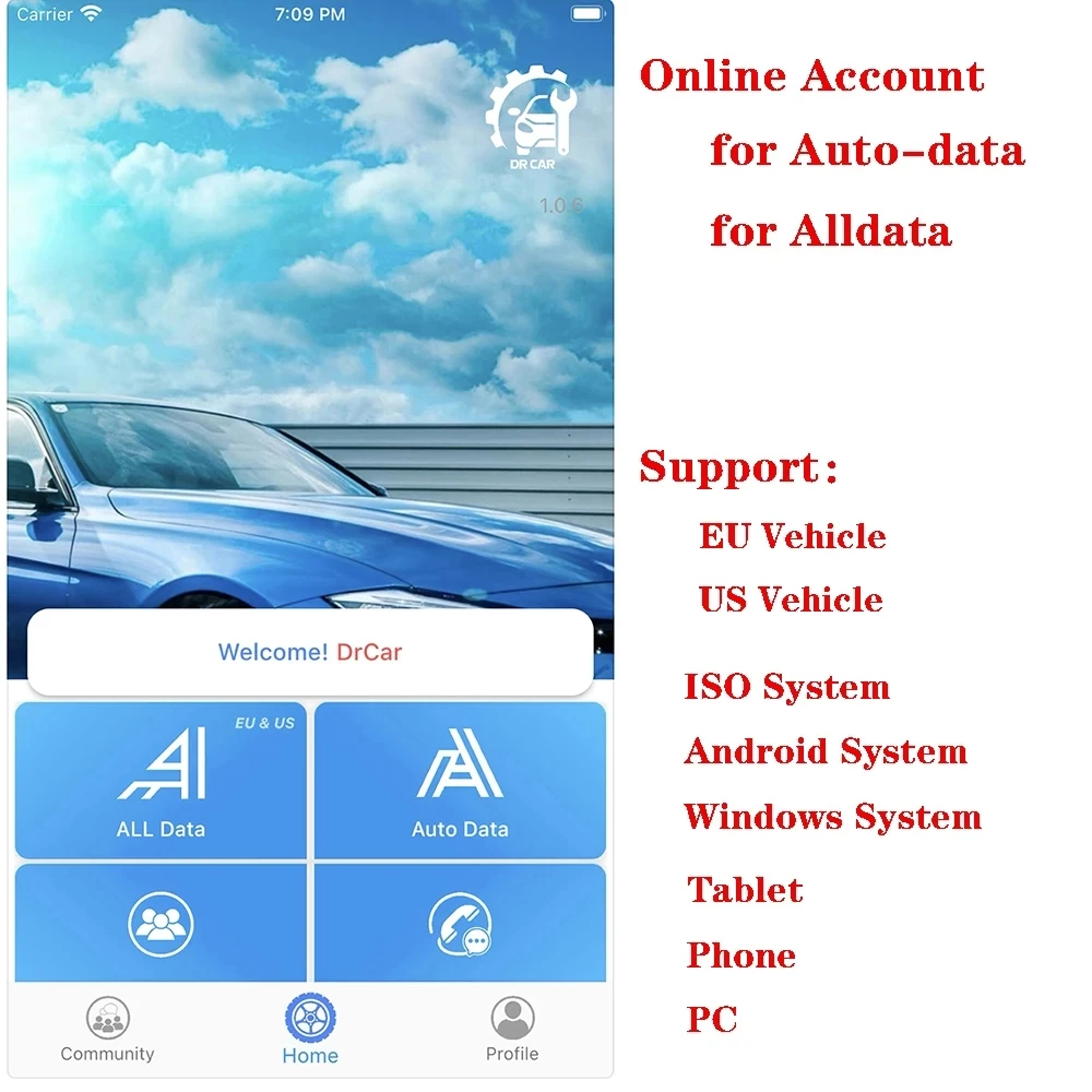 2024 Online Account for Auto-data Alldata Full Pack Auto Data Hay-nes PRO Workshop Car Repair Software Support Mobile Login