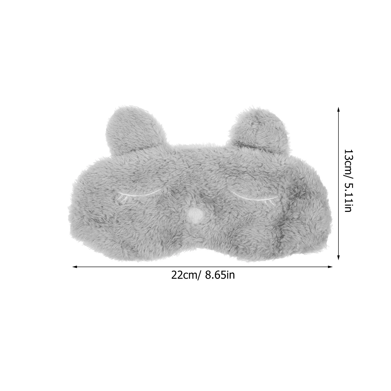 قناع نوم على شكل حيوان عين التعتيم للبالغين، قناع قيلولة خفيف الوزن للسفر واليوجا والمنتجعات الصحية والمنزل، قماش متعدد الطبقات
