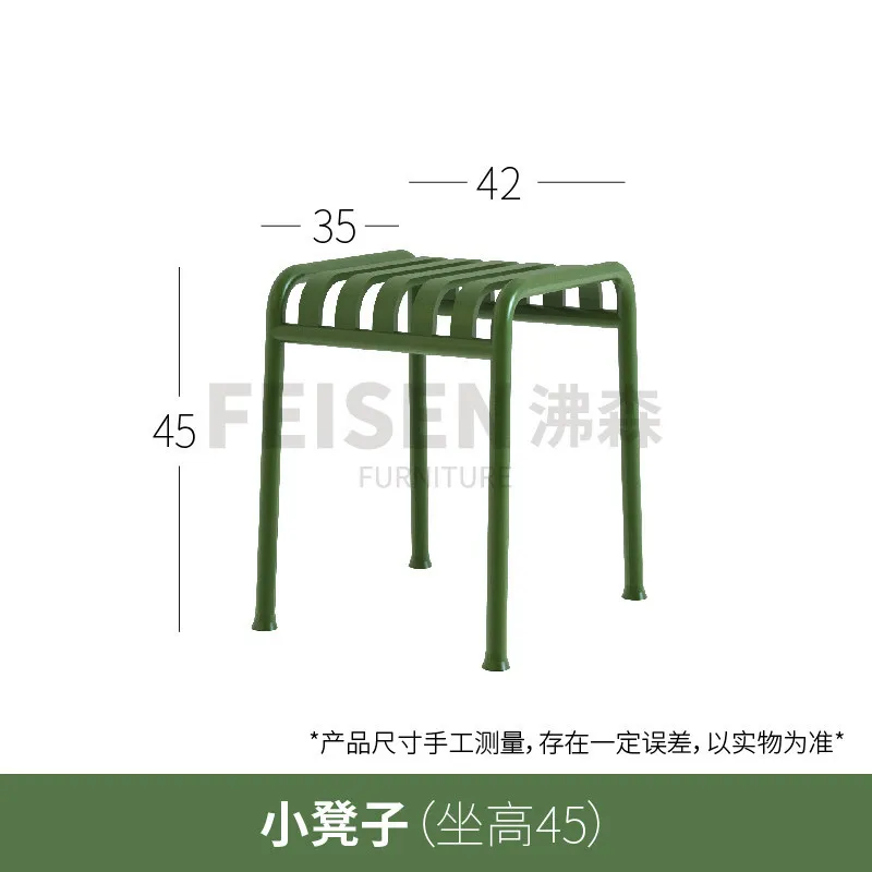 Modern Leisure Simple Courtyard Outdoor Tables and Chairs Milk tea shop Coffee Shop iron art color outdoor Garden Chairs Table