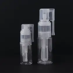 Dispenser With Locking Nozzle Powder Cosmetics Barber Refillable Bottle Talcum Powder Bottle Makeup Pot Powder Spray Bottle