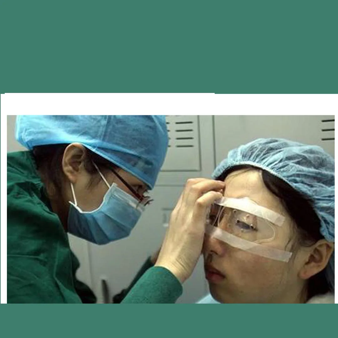 Eye shields ophthalmic post-operative protective eye shields clear plastic porous eye shields spoon/oval shaped