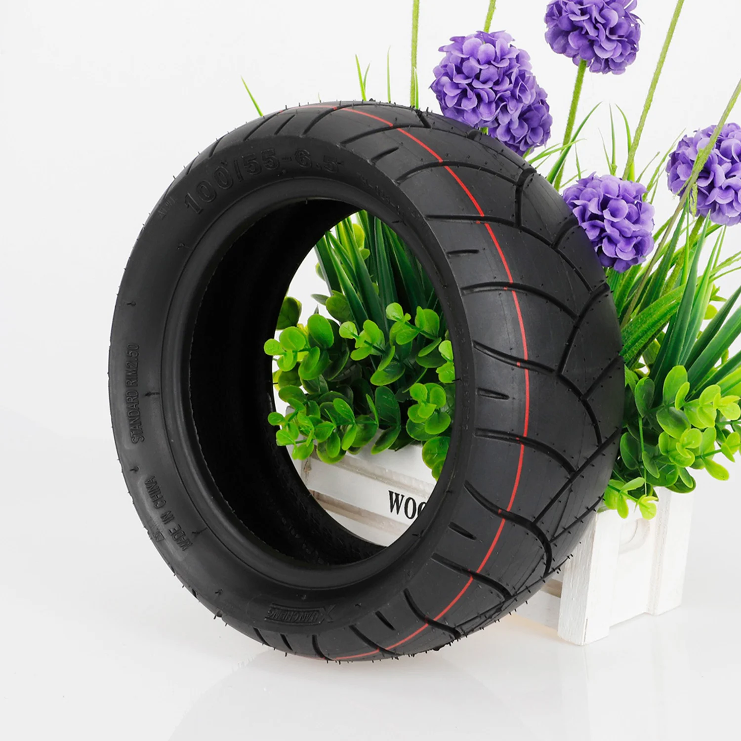 100/55-6.5 Tubeless Tire for Dualtron Ultra2 and For Kaabo Wolf Warrior Kickscooter Off-Road Tyre 11 Inch Electric Scooter Tires