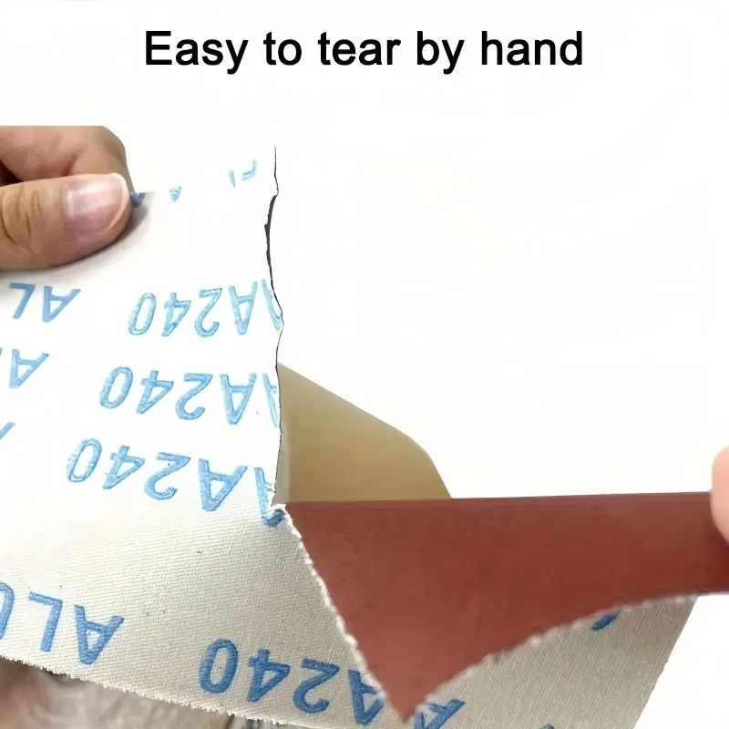 لفة ورق صنفرة 5 متر 80، 150، 240، 320، 400، 600 قماش ورق صنفرة شبكي لآلة الصنفرة الدوارة، النجارة، السيارات، المعدنية #3