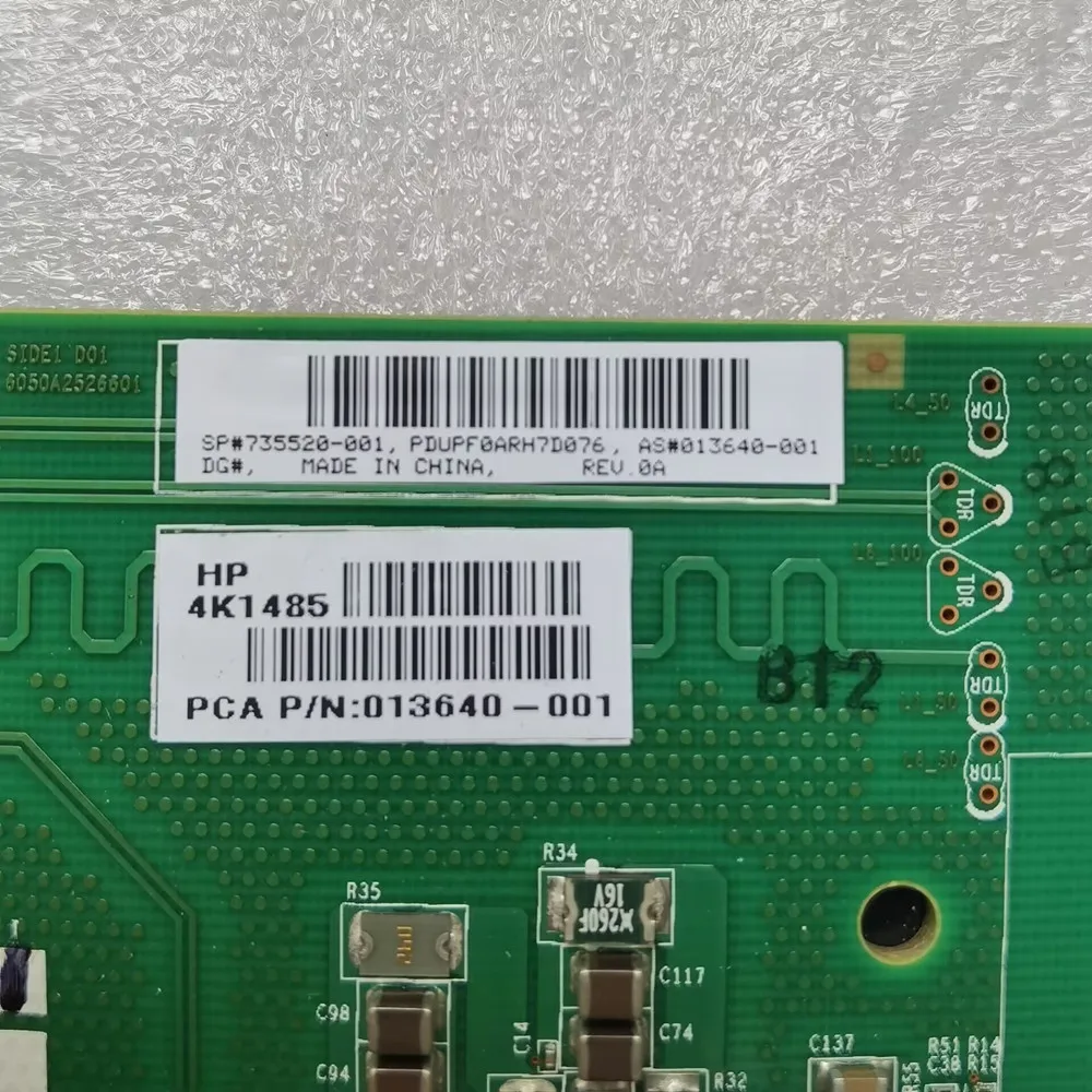 Imagem -03 - para hp Dl580 g8 g9 Backplane de Expansão do Disco Rígido 739405-b21 735520001 732434-001 Navio Rápido tt