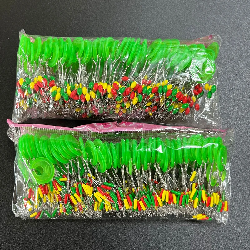 100 Gruppen 600 Stück Gummi-Silikon-Weltraumbohnenstopper, zylindrischer Oliven-Weltraumbohnen, Angelausrüstung, Karpfen-Schwimmerstopper