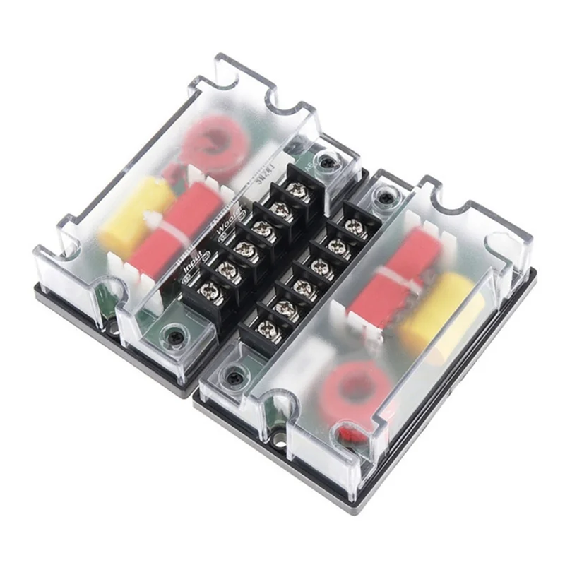 Динамик ABNR 200 Вт, 2-полосный аудиоразделитель частоты, кроссоверные фильтры для громкоговорителей, кроссоверный фильтр 200 Вт