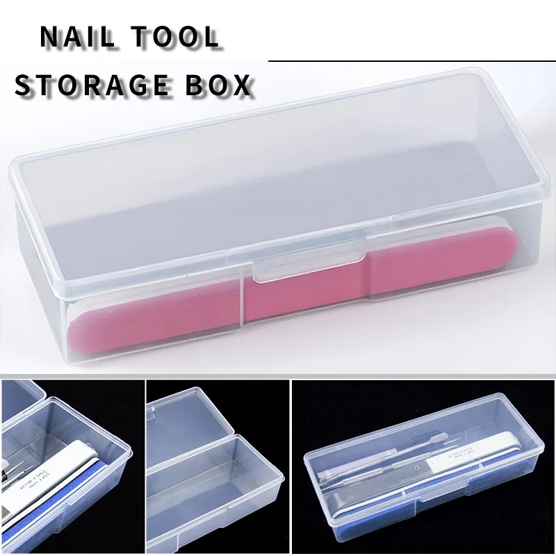 

Пластиковый прозрачный органайзер для маникюра, коробка для хранения, контейнер для хранения, принадлежности для стилиста, детали для товаров, аксессуары, упаковочный чехол