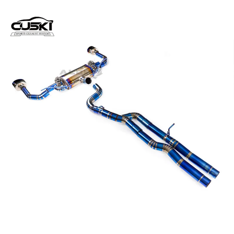 

Высокоэффективная титановая глушитель выхлопа для Audi TTRS 2.5T 2017-2023 Performance Cat Back Выхлопная система