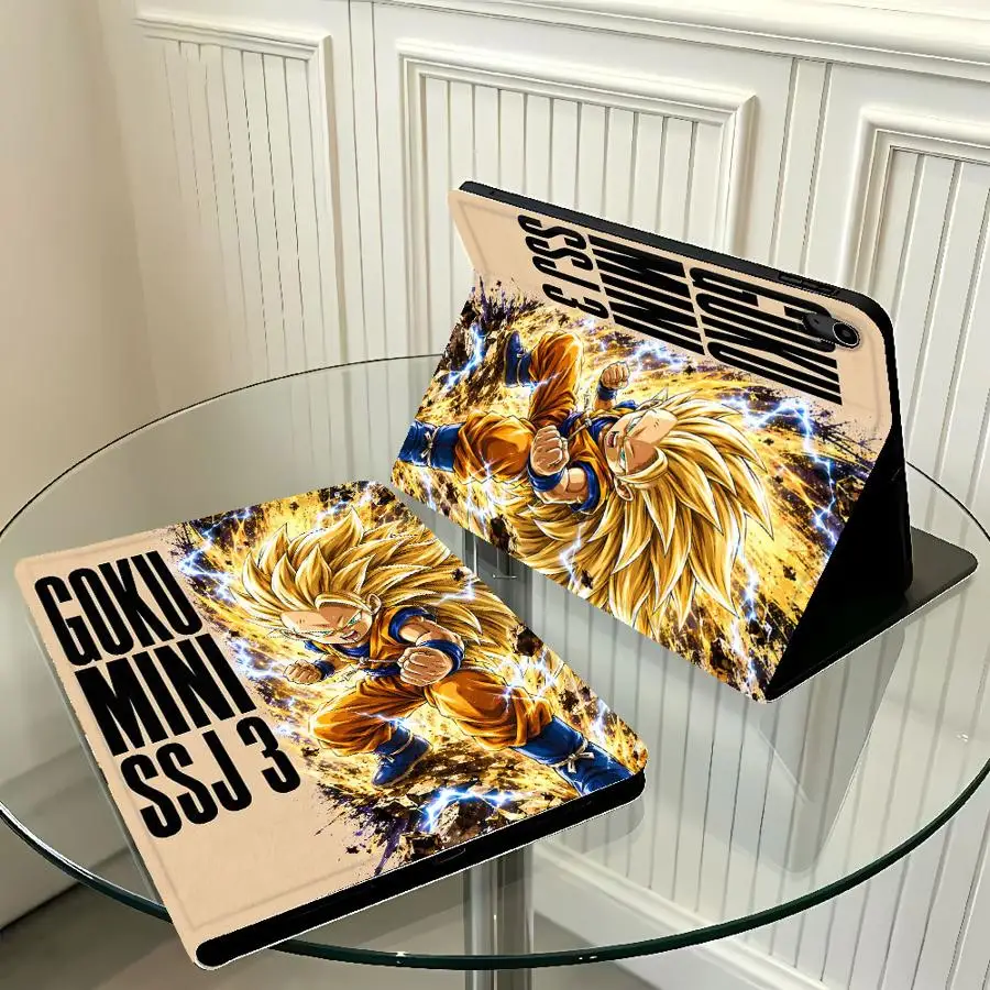 Japan Anime Gokus Vegetas Case for Samsung Galaxy Tab S7 S8+ S10FE A8 S10 Plus A7 Lite A11 S9+ S10 Lite S11 S9 FE A9Plus With