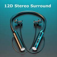 Bluetooth Wireless Earphones Neck Hanging Sports Dual Ear In Neck Hanging Type Ultra Long Standby Long Battery Life Earphones
