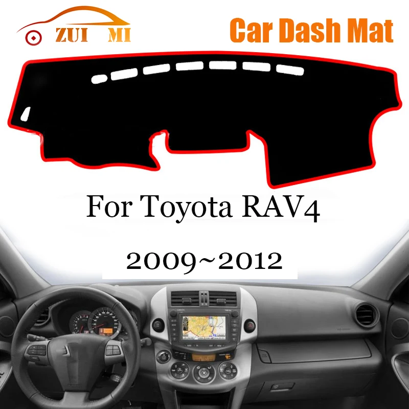 

ZUIMI Dashboard Cover Dash Mat Dashmat For Toyota RAV4 2009~2103 2020 LHD Dash Board Cover Pad Sun Shade