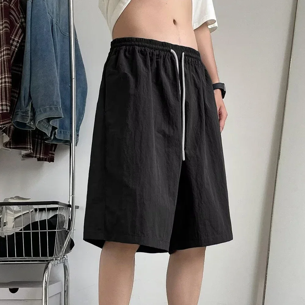 

Casual Outdoor XL 3XL Mens Casual Shorts Lightweight Sports Shorts For Men Daily Wear Pants Medium Waist Design