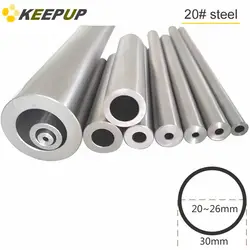 Carbon steel steel tube precision pipe OD 30mm ID 21mm to 26mm hollow round pipe polishing Water pipe