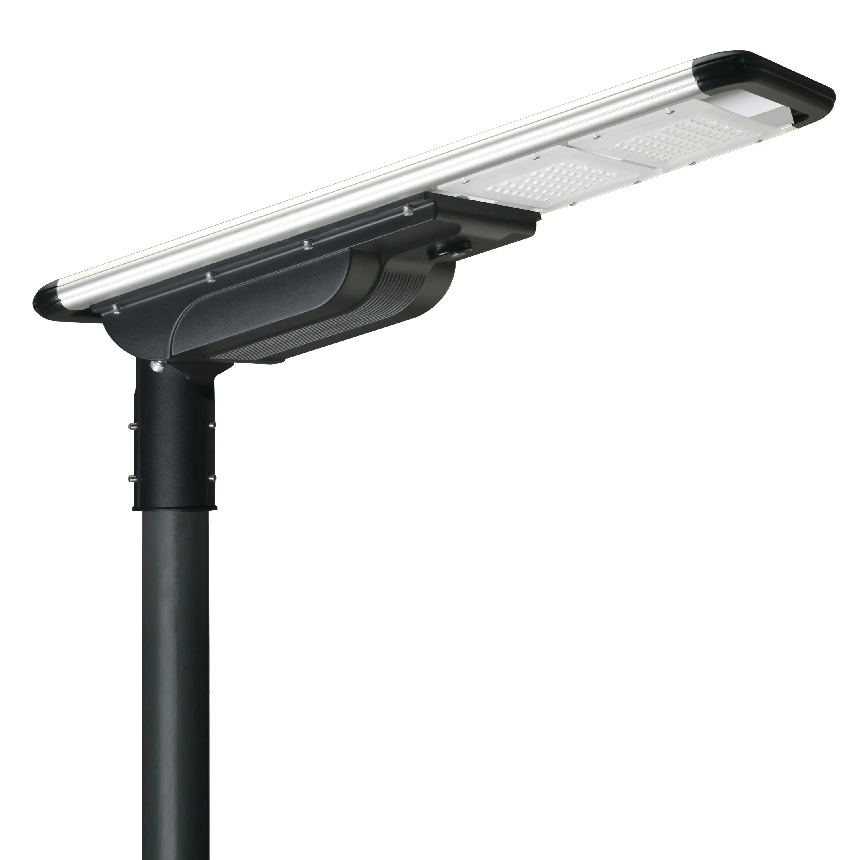 Aluminum All in One Solar Street Pole Lights From China Hot Sales 40W 50W 60W 80W 100W 120W 150W