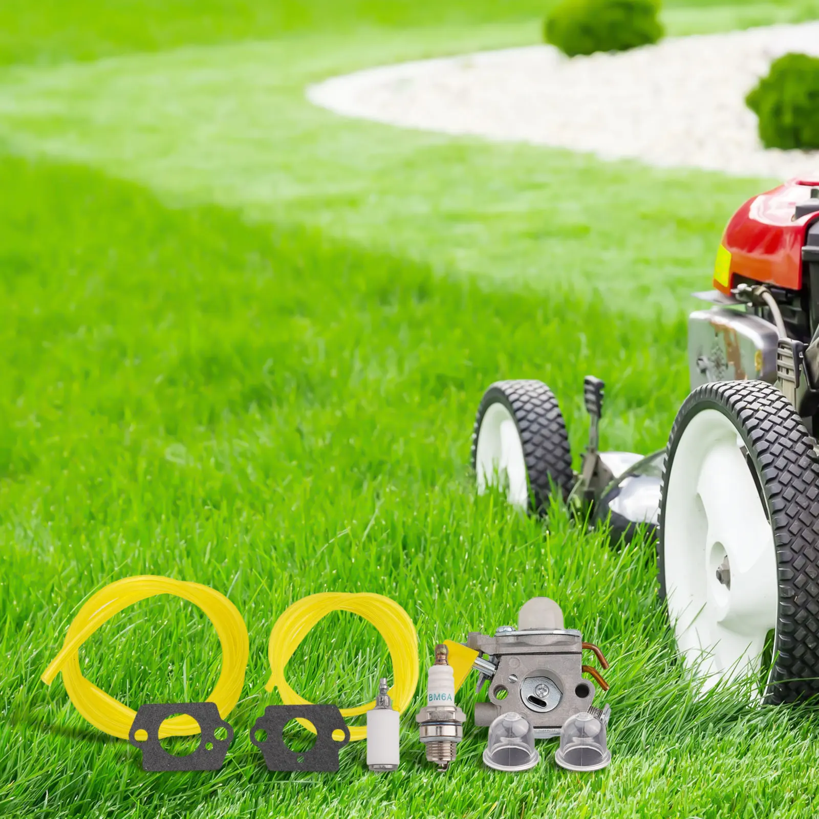 

Комплект карбюратора для триммеров Homelite 26–30 куб.см и кусторезов. Простая установка. Улучшенная эффективность.